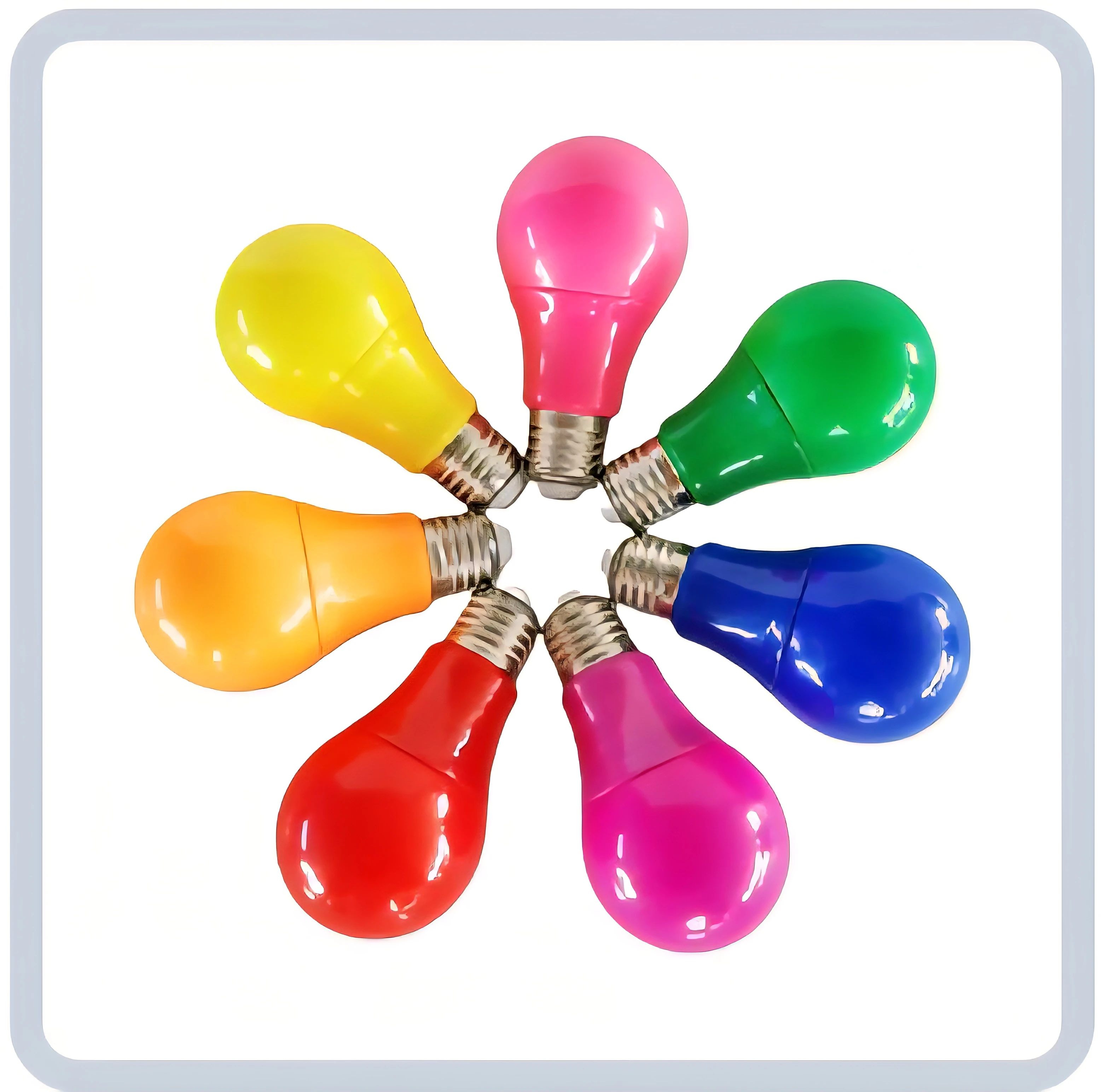 Red Pink Yellow Blue